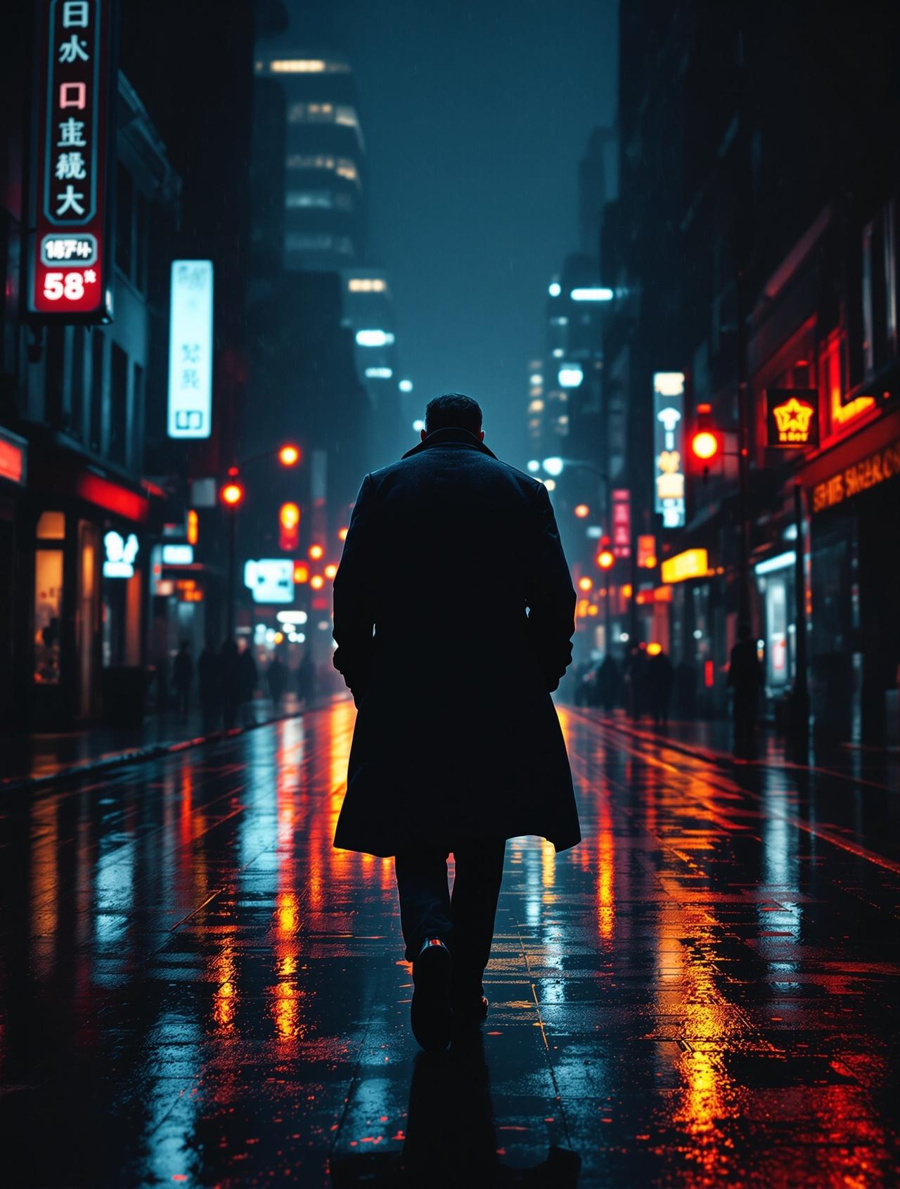 777影院作品《都市夜行者》海报