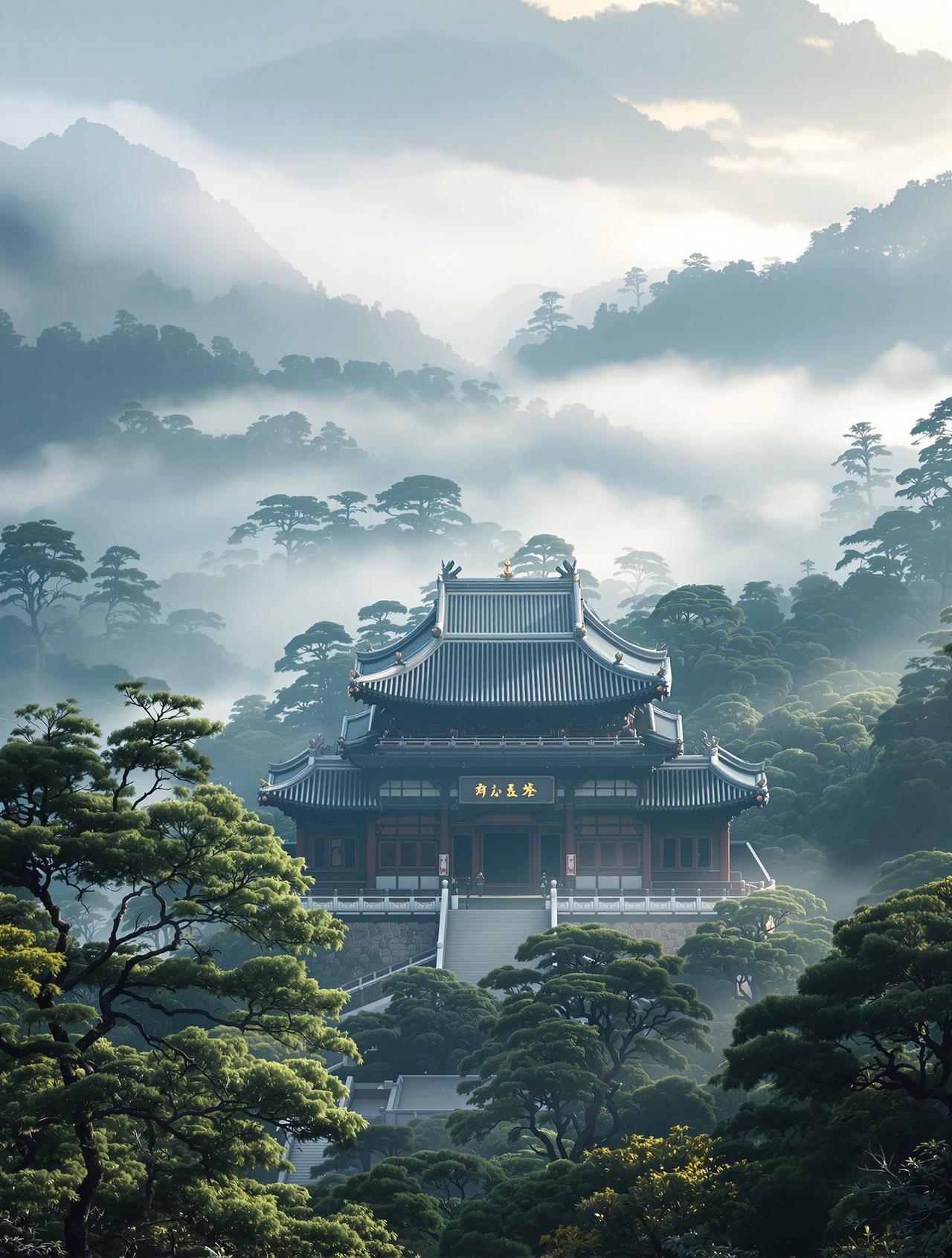 777影院作品《古刹钟声》海报